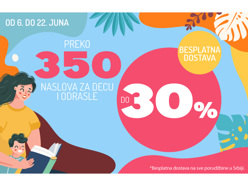 Vulkanova akcija „Zajednički predah uz knjigu!“: Knjige za sve uzraste na popustu do 30% uz besplatnu dostavu