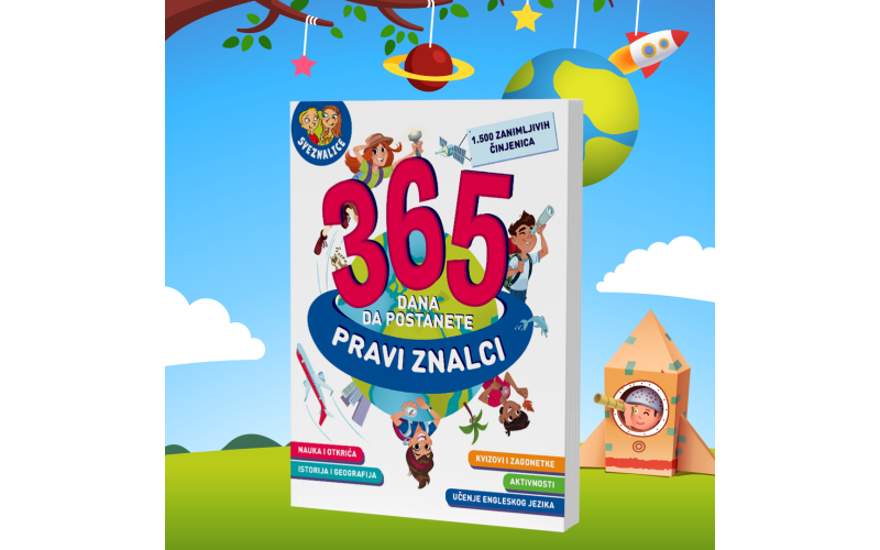 Novi naslov iz edicije Sveznalice: „365 dana da postanete pravi znalci“
