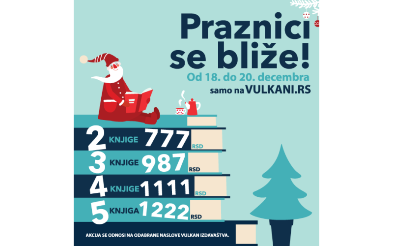 Praznici se bliže, a najlepši poklon su Vulkan knjige