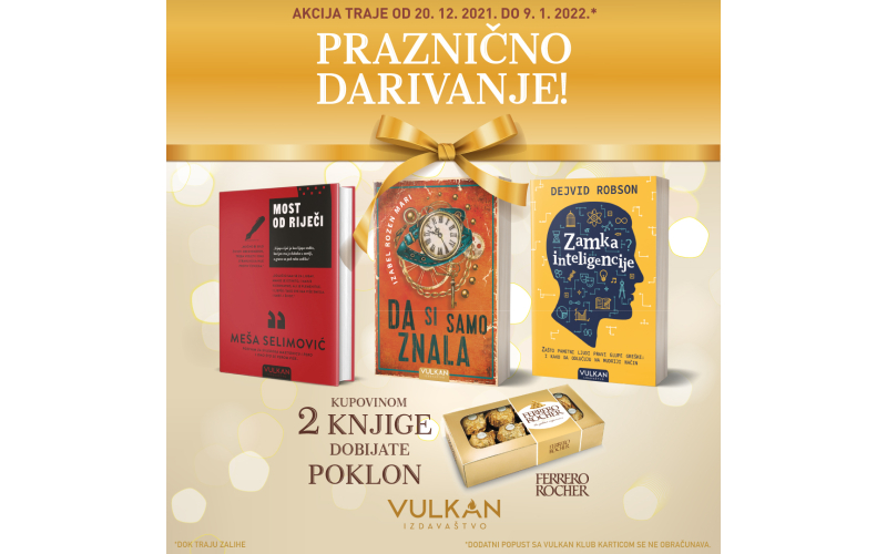 Praznično darivanje Vulkan izdavaštva i Ferrero Rocher-a