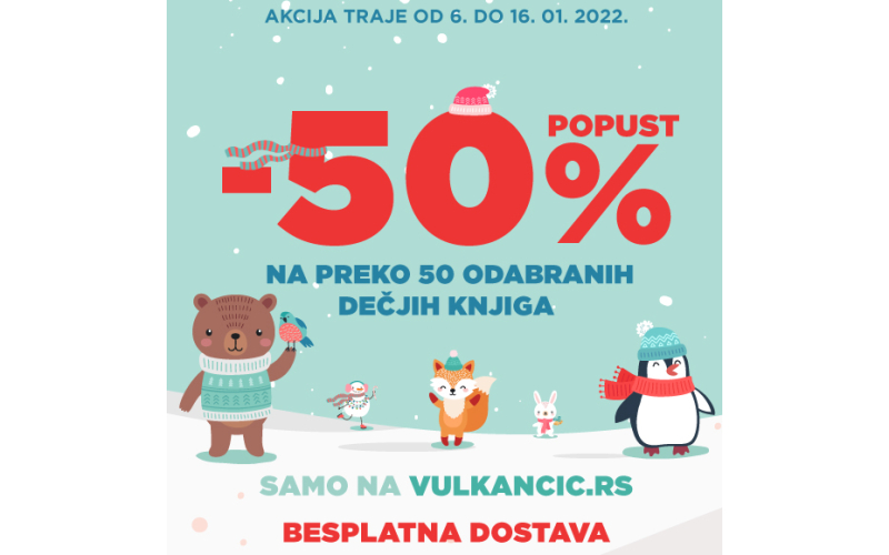 Fantastična Vulkančić akcija – odabrani naslovi upola cene!