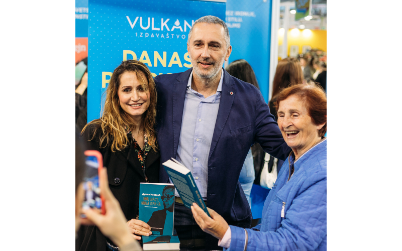 Domaći i strani pisci sa brojnim čitaocima na štandu Vulkan izdavaštva