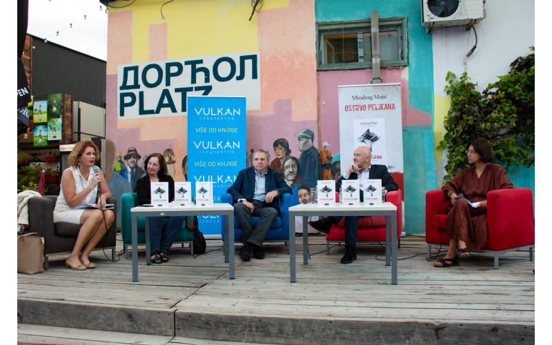 Održana promocija romana Ostrvo pelikana Miodraga Majića