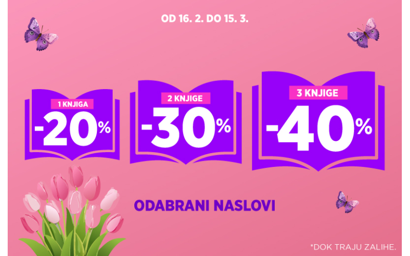 Velika prolećna akcija Vulkan izdavaštva: bestseleri koje ne želite da propustite