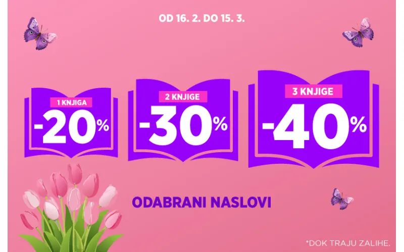 Velika prolećna akcija Vulkan izdavaštva: bestseleri koje ne želite da propustite