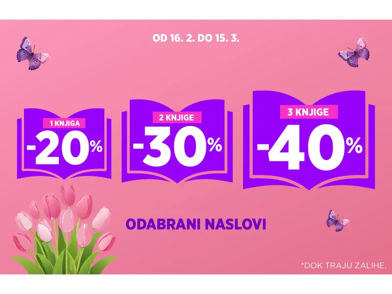 Velika prolećna akcija Vulkan izdavaštva: bestseleri koje ne želite da propustite