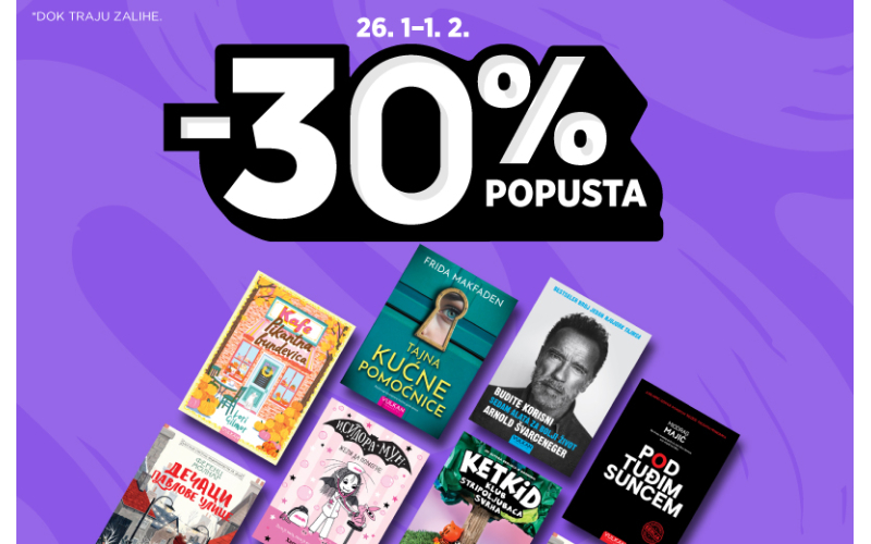 Najprodavanija izdanja 2025. sada na 30% popusta