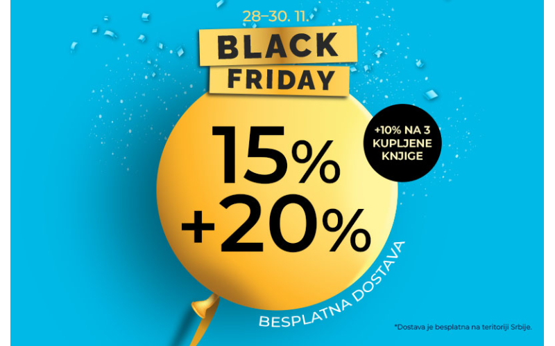 Black Friday na vulkani.rs: Više knjiga, više popusta