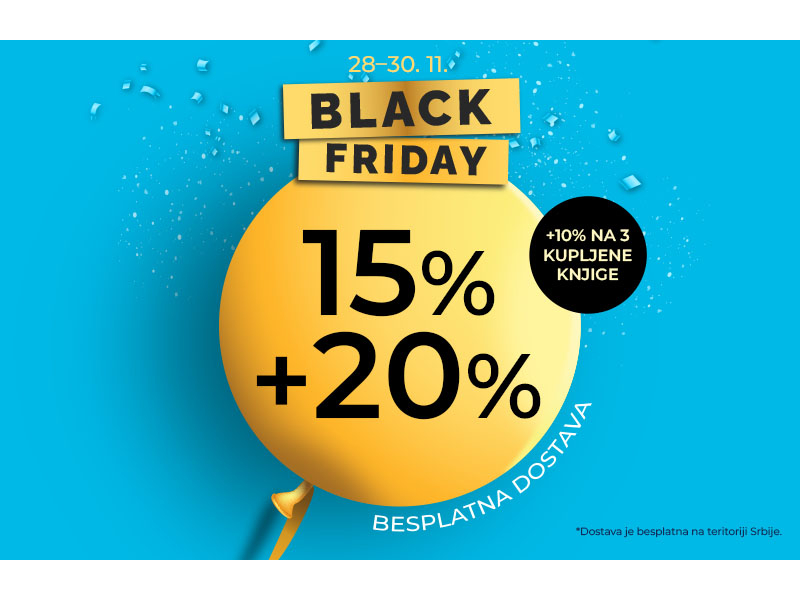 Black Friday na vulkani.rs: Više knjiga, više popusta