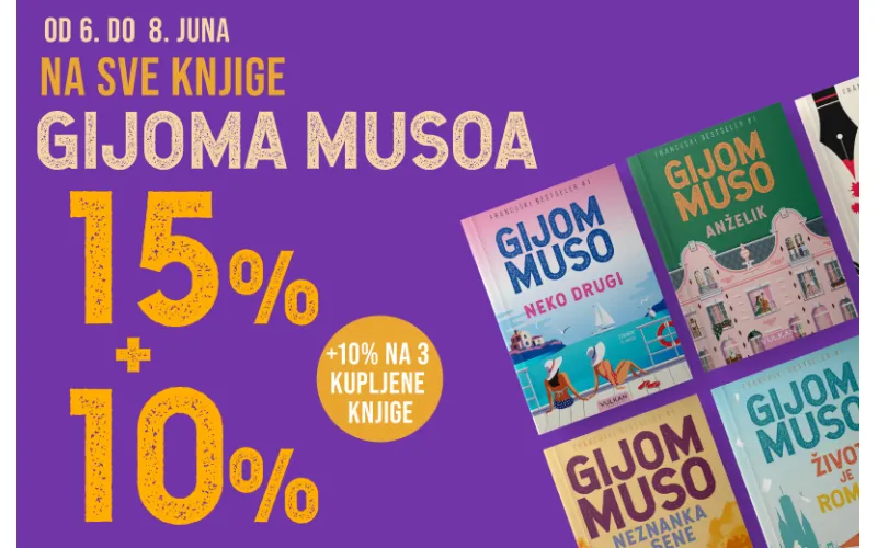 Akcija „Vulkana“ povodom rođenja Gijoma Musoa: Svi njegovi naslovi na sjajnim popustima 15% + 10% + 10%