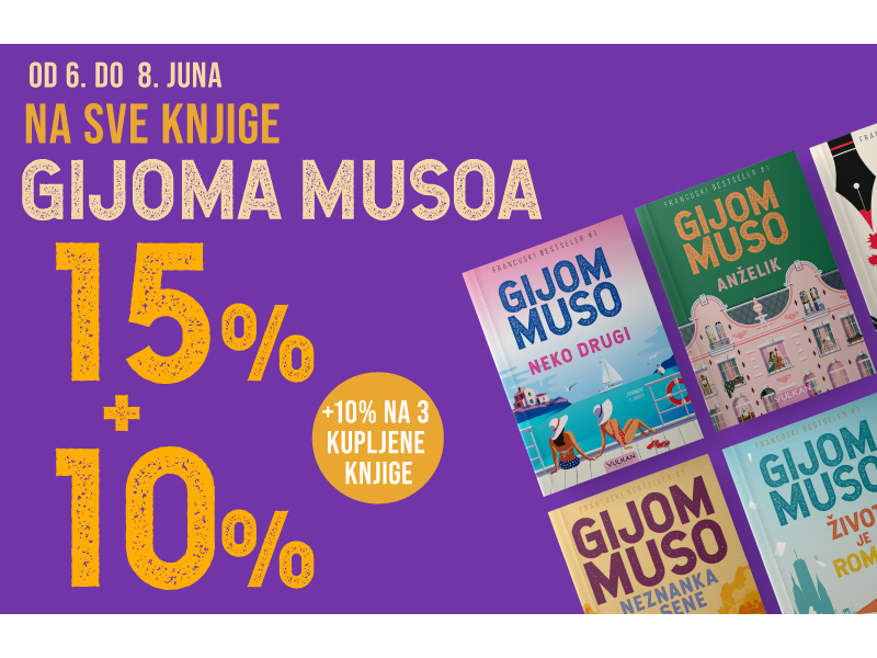 Akcija „Vulkana“ povodom rođenja Gijoma Musoa: Svi njegovi naslovi na sjajnim popustima 15% + 10% + 10%