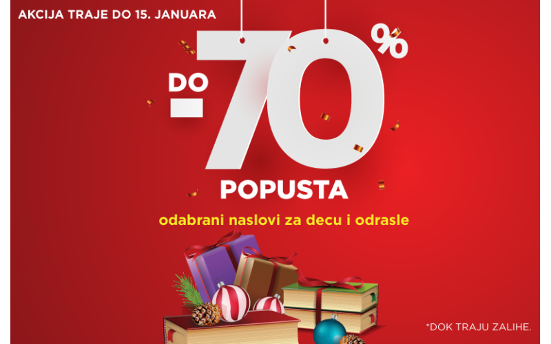 Velika Vulkan akcija: do 70% popusta na knjige za decu i odrasle
