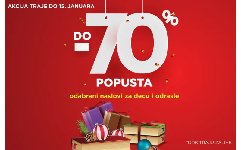 Velika Vulkan akcija: do 70% popusta na knjige za decu i odrasle