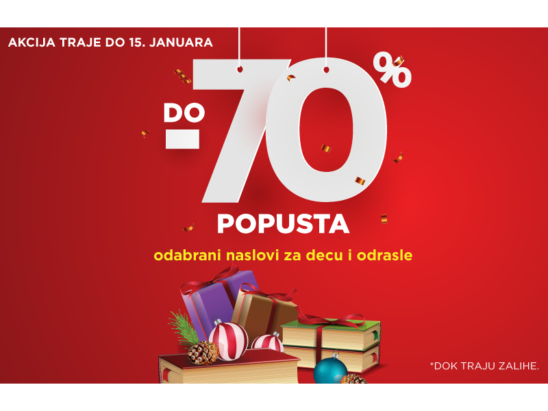 Velika Vulkan akcija: do 70% popusta na knjige za decu i odrasle