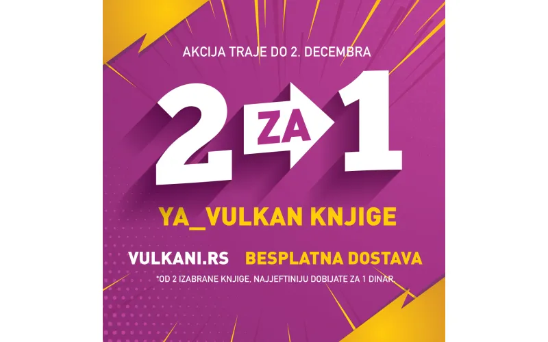 Ne propustite Young Adult Vulkan knjige na specijalnoj akciji!