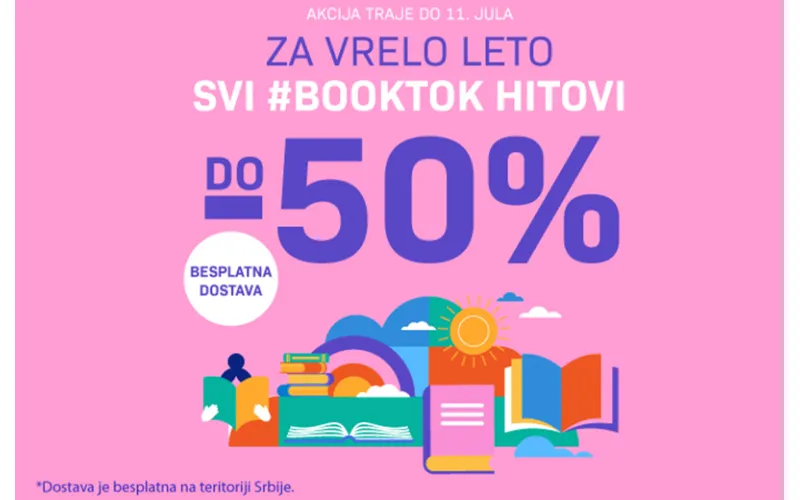 BookTok hitovi Vulkan izdavaštva na vreloj letnjoj akciji – popusti do 50%