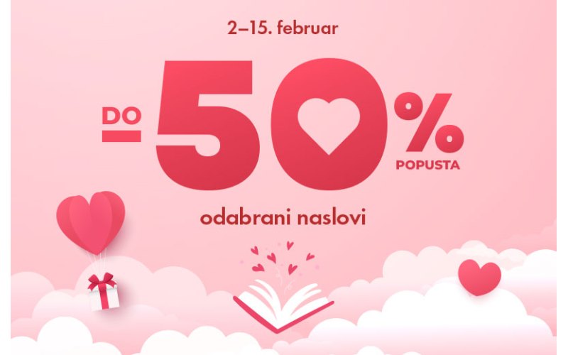 Zaljubite se u knjigu tokom Dana zaljubljenih u Vulkan izdavaštvu!