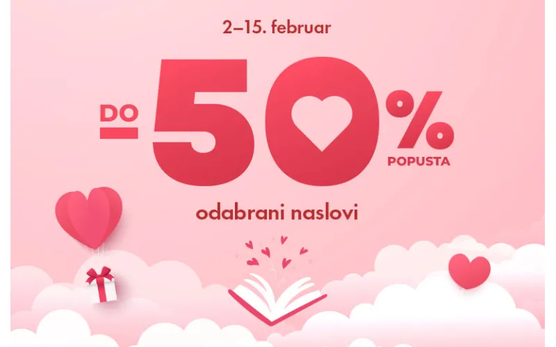 Zaljubite se u knjigu tokom Dana zaljubljenih u Vulkan izdavaštvu!