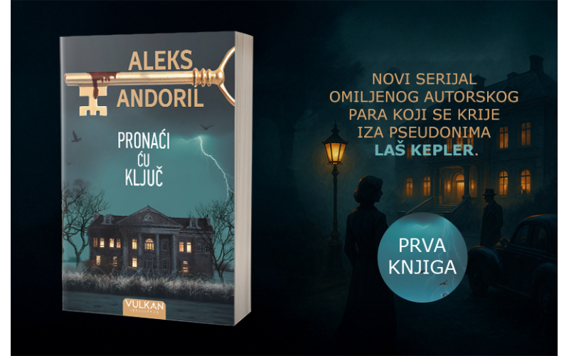 Novi triler kultnog tandema donosi misteriju iz srca luksuza i laži: „Pronaći ću ključ“ u prodaji
