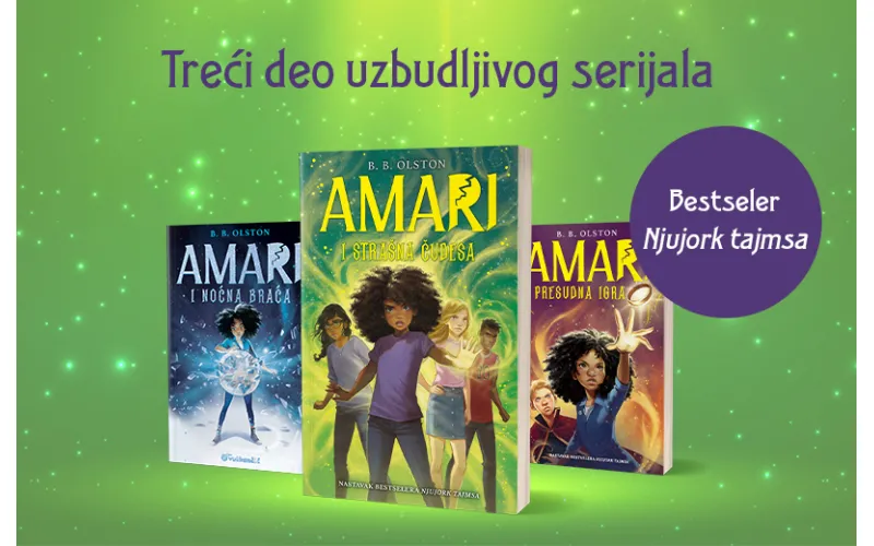 Amari mora da pronađe moć bez čarolije: „Amari i strašna čudesa“ B. B. Olstona u prodaji