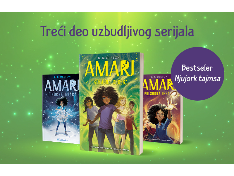 Amari mora da pronađe moć bez čarolije: „Amari i strašna čudesa“ B. B. Olstona uskoro u prodajiAmari mora da pronađe moć bez čarolije: „Amari i strašna čudesa“ B. B. Olstona uskoro u prodaji
