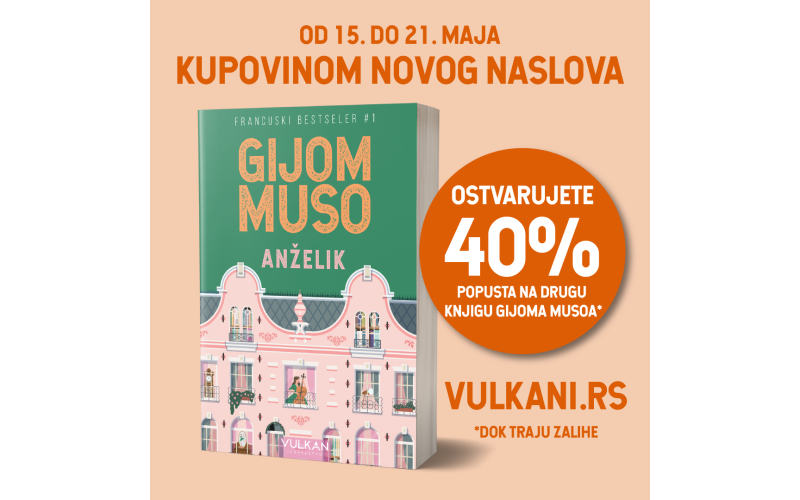 Novi triler Gijoma Musoa ugledao svetlost dana: Ekskluzivna prodaja na sajtu Vulkan izdavaštva