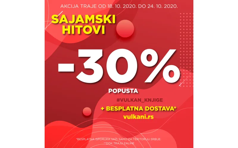 SAJAMSKI HITOVI - 30% POPUSTA