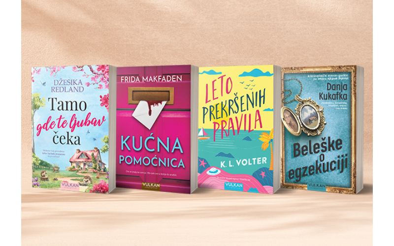 Četiri knjige Vulkan izdavaštva koje ne smete propustiti ovog leta