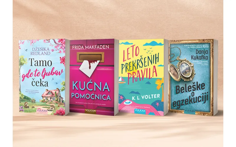 Četiri knjige Vulkan izdavaštva koje ne smete propustiti ovog leta