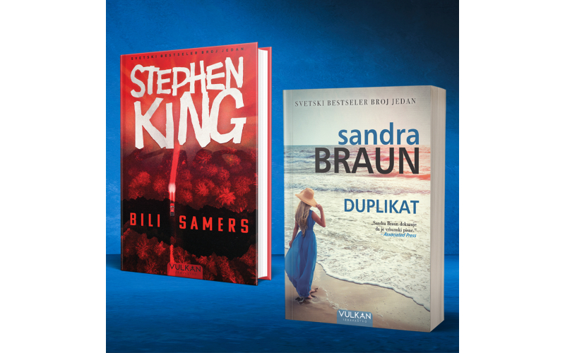Novi bestseleri iz pera Stivena Kinga i Sandre Braun