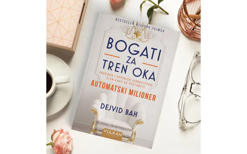 Knjiga Dejvida Baha Bogati za tren oka u prodaji