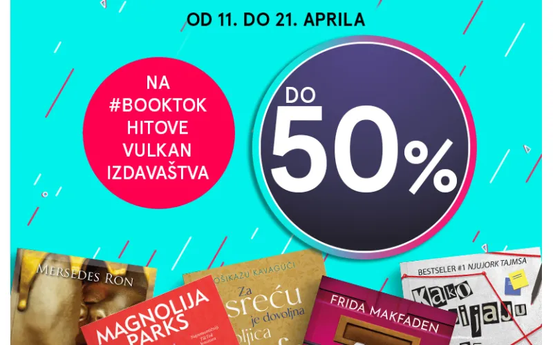 Doživite BookTok magiju na vulkani.rs uz popuste do 50%