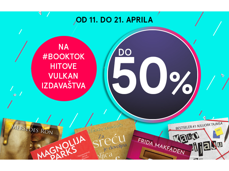 Doživite BookTok magiju na vulkani.rs uz popuste do 50%