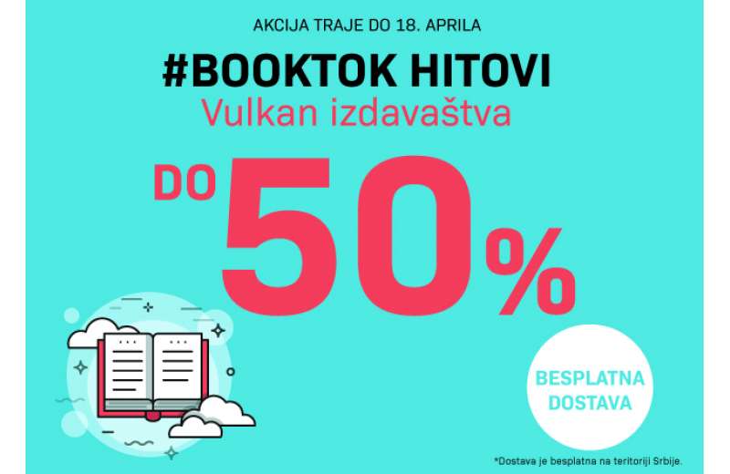 BookTok hitovi Vulkan izdavaštva na popustu do 50%