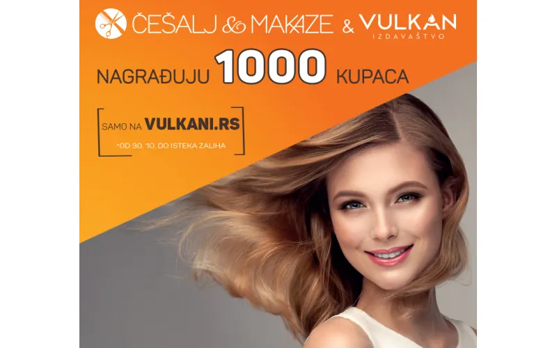 Vulkan izdavaštvo i Češalj & Makaze nagrađuju verne čitateljke
