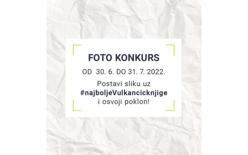 Učestvujte u foto-konkursu Vulkan izdavaštva!