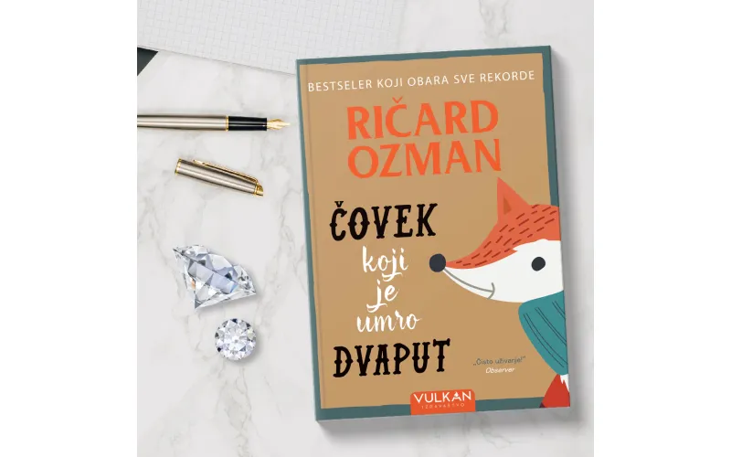 Bestseler „Čovek koji je umro dvaput“ Ričarda Ozmana uskoro u prodaji