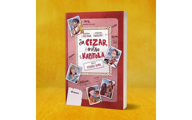 Nezaboravna istorijska avantura: „Ja, Cezar, i društvo s Kapitola“ u prodaji