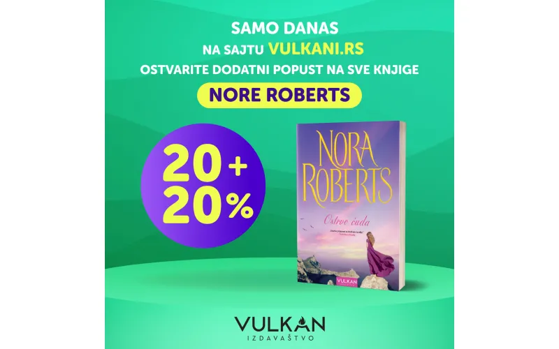 Dnevna akcija za sve ljubitelje knjiga Nore Roberts