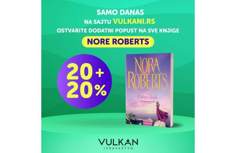 Dnevna akcija za sve ljubitelje knjiga Nore Roberts
