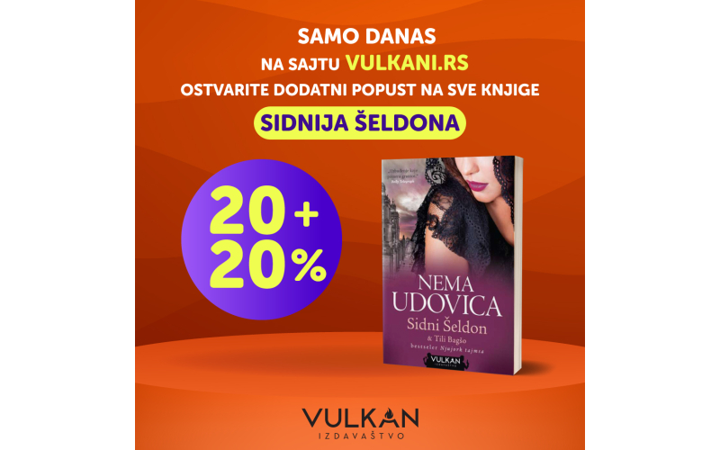 Dnevna akcija za sve ljubitelje knjiga Sidnija Šeldona
