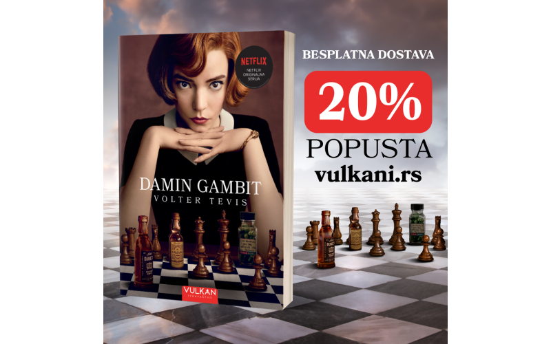 Bestseler Damin gambit konačno u prodaji