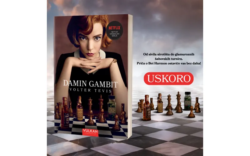 Roman Voltera Tevisa Damin gambit uskoro u prodaji