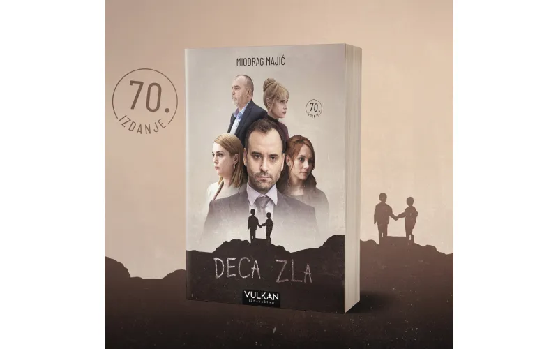 Majićev bestseler „Deca zla“ sada i sa naslovnicom iz hit TV serije