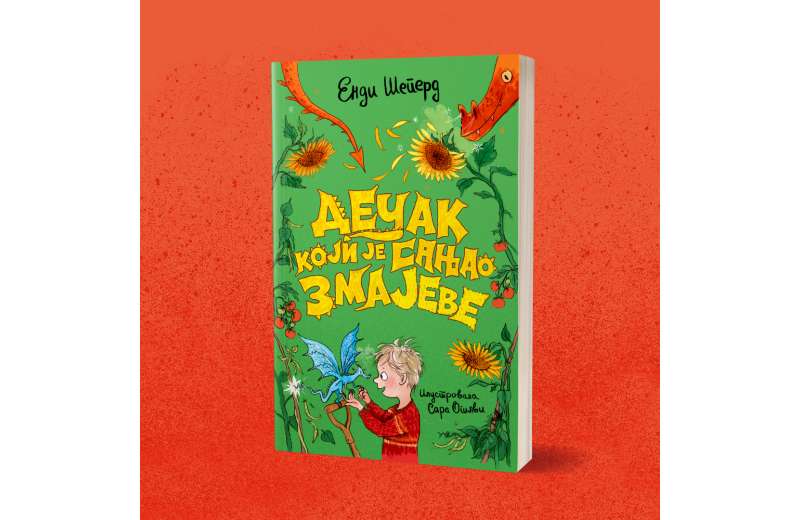 Magična knjiga Endi Šeperd „Dečak koji je sanjao zmajeve“ uskoro u prodaji