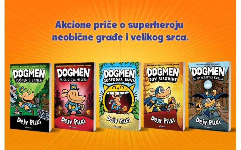 Nemirno dete koje je osvojilo planetu:   Priča o Dejvu Pilkiju i njegovom junaku Dogmenu