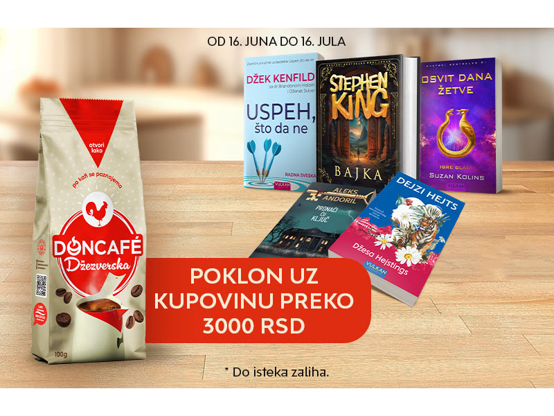 Letnje čitanje uz gutljaj omiljene kafe: „Vulkan“ i „DonCafe“ vas pozivaju na trenutke za pamćenje