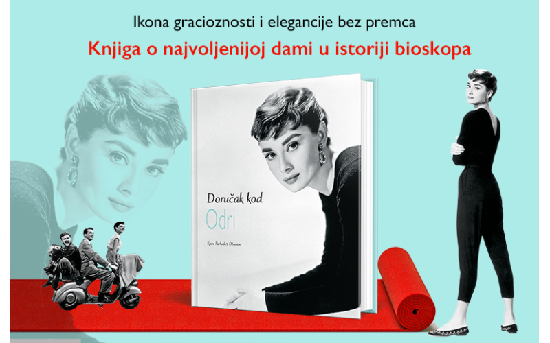 Impresivna biografija Odri Hepbern „Doručak kod Odri“  u izdanju Vulkan izdavaštva