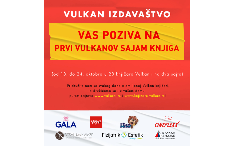 Počeo je Vulkanov sajam knjiga!