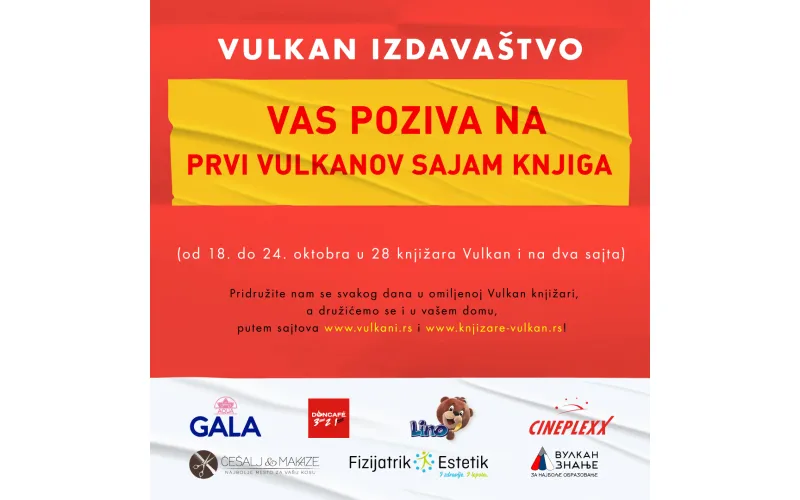 Počeo je Vulkanov sajam knjiga!